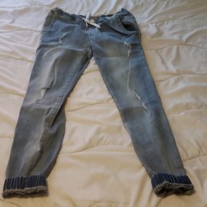 TeamLTD demin jogger